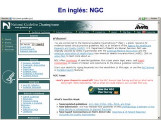 En inglés: NGC
 