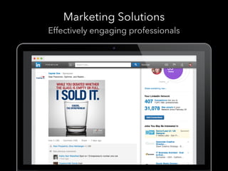 Marketing Solutions
Effectively engaging professionals
2

1

 