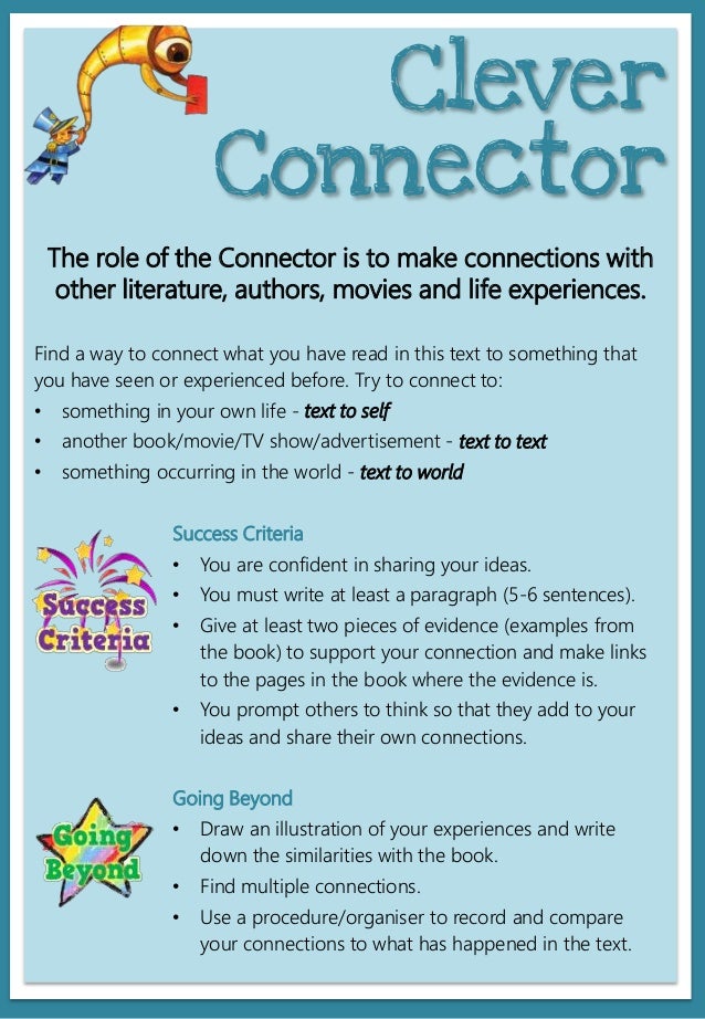 Literature Circles roles