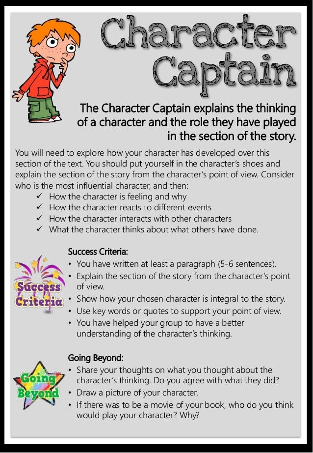 Literature Circles roles