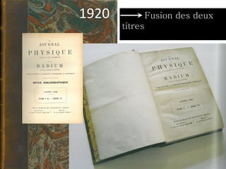1920

Fusion des deux
titres

11

 