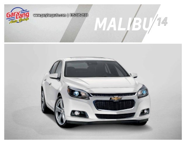 2014 Chevrolet Malibu Digital Brochure