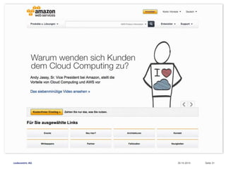 codecentric AG 30.10.2014 Seite 31 
 