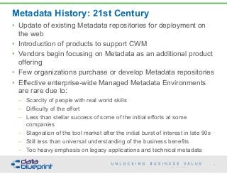  Data-Ed: Metadata Strategies