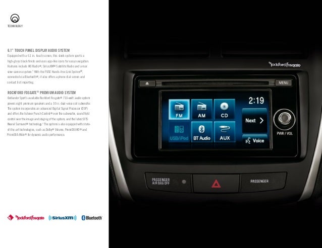 2014 Mitsubishi Outlander Sport Brochure