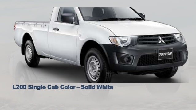 Mitsubishi L200 Triton New And Used Diesel Pickup Truck From Thaila