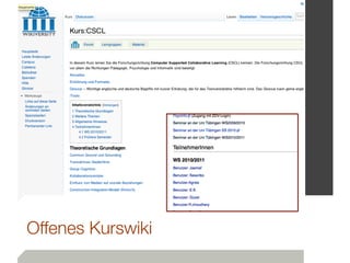 Offenes Kurswiki
 