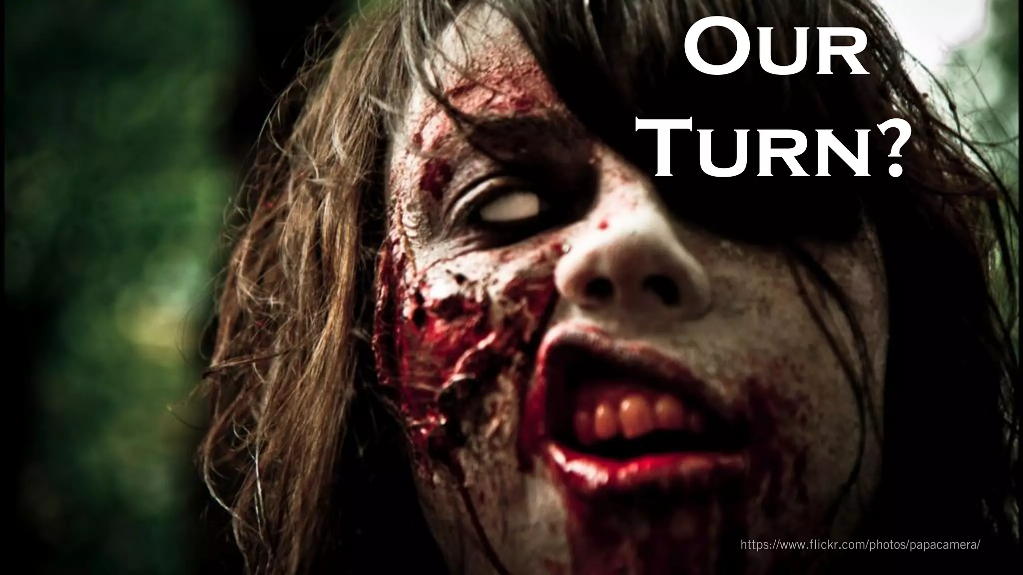 @wilreynolds
Our
Turn?
https://www.flickr.com/photos/papacamera/
 