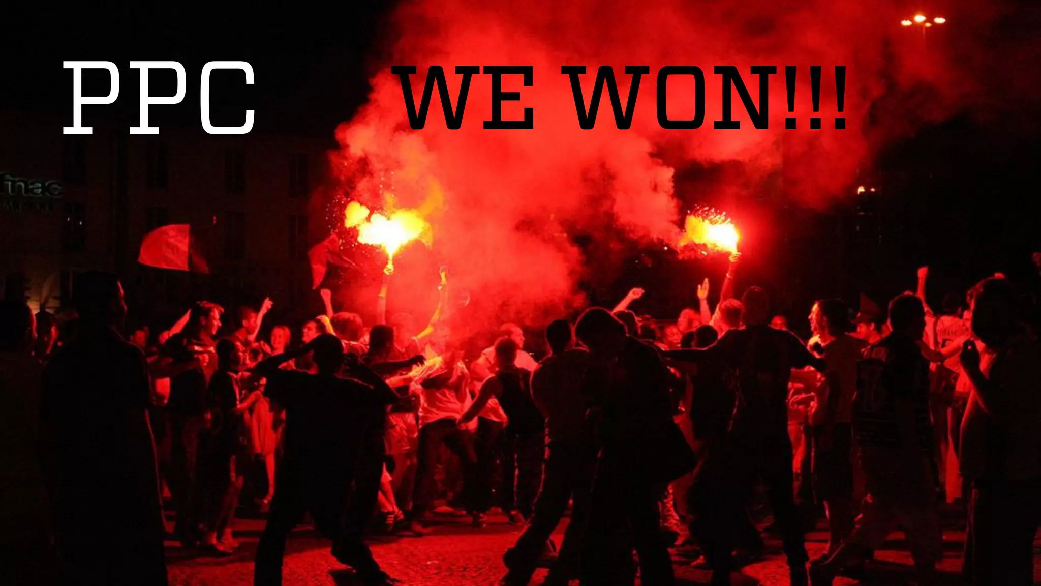 @wilreynolds
PPC WE WON!!!
 