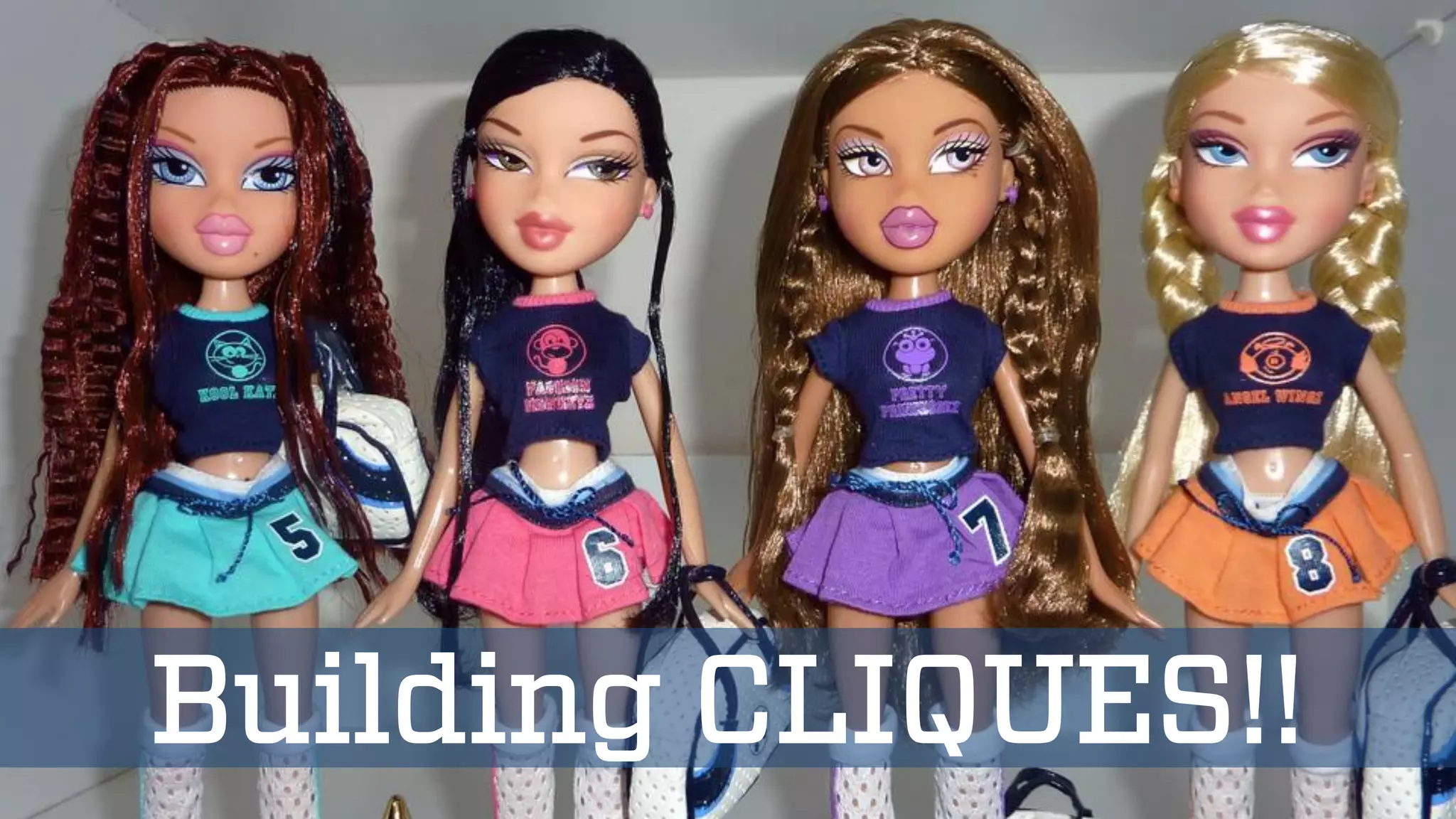 84
@wilreynolds
Building CLIQUES!!
 