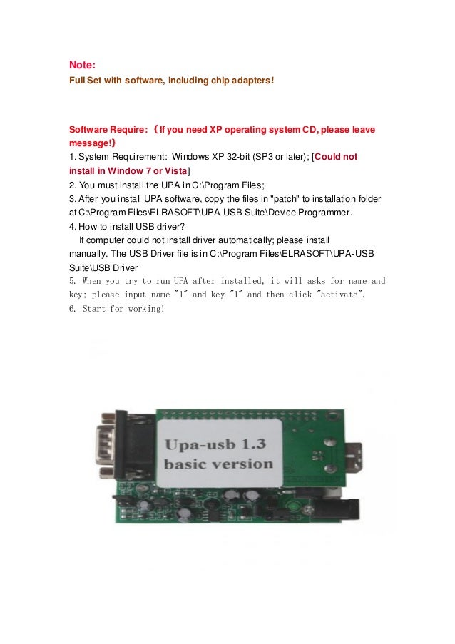 UPA USB 1.3 DRIVER FOR WINDOWS Upa usb 1.3 Driver
