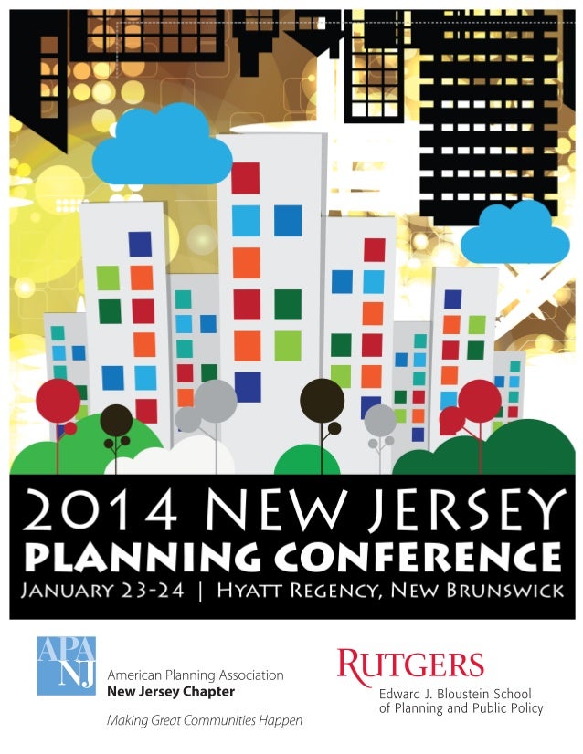 2014 New Jersey Planning Conference Final Program