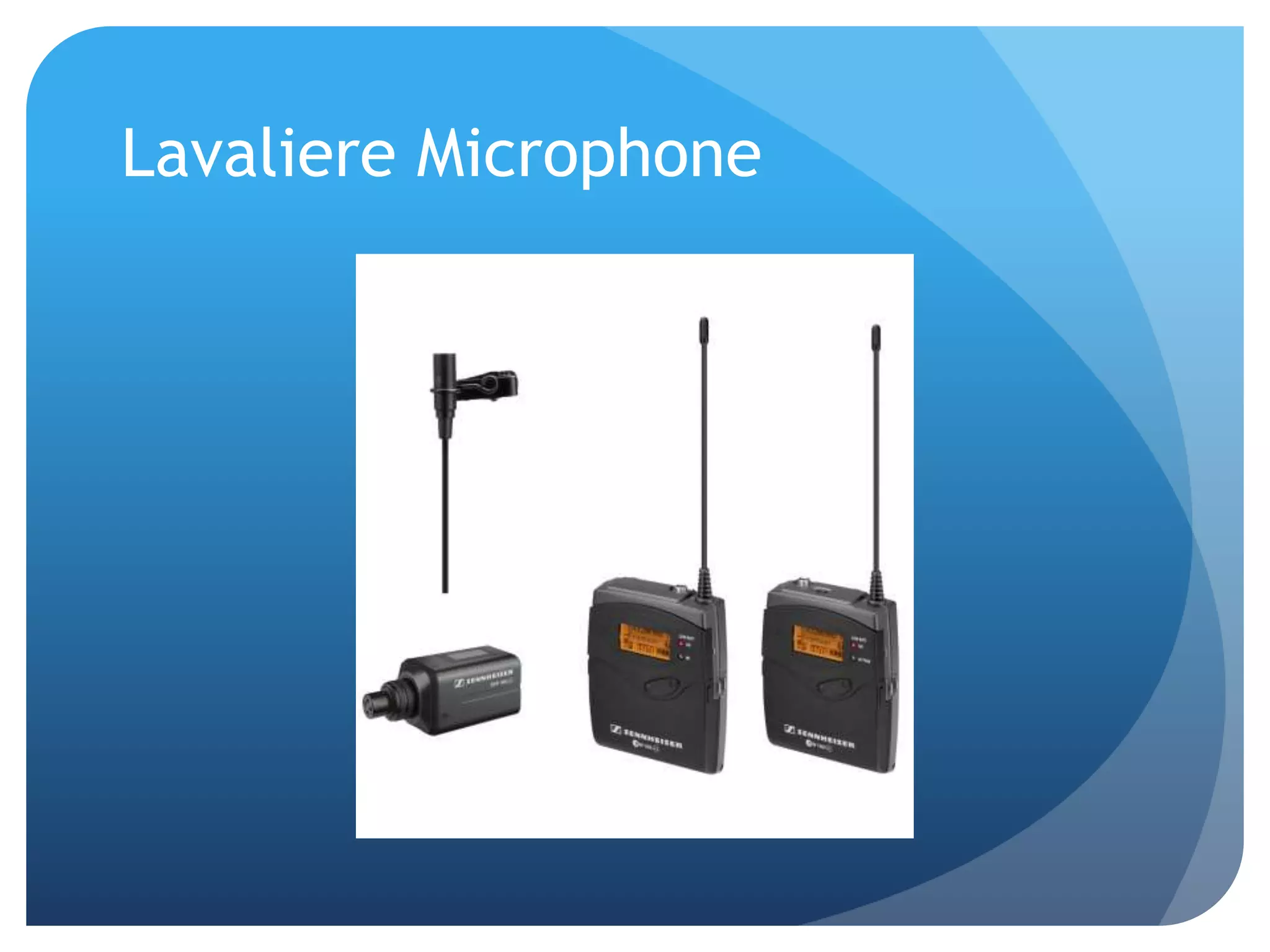 Lavaliere Microphone
 