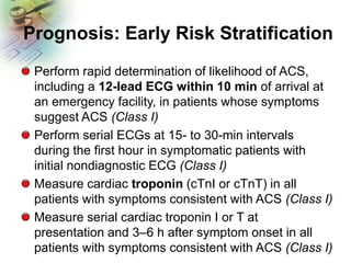Non–ST-Elevation–ACS 2014 Guidelines | PPTX