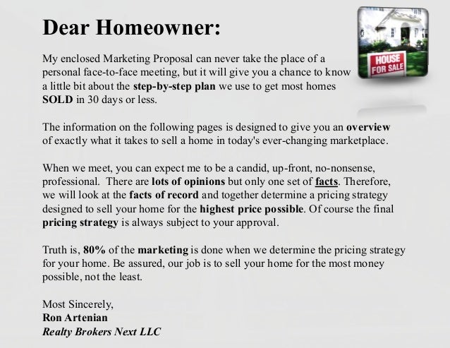 pre listing package cover letter canre klonec co