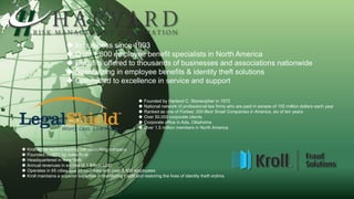 Harvard Risk Management Corporation: 2014 Benefits Presentation | PPT