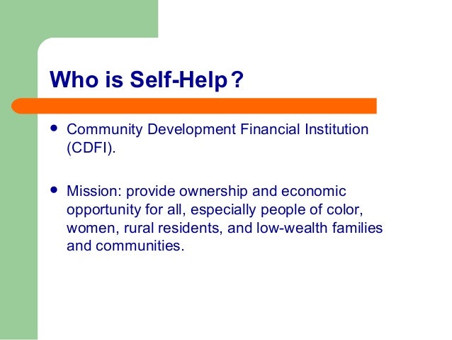 self help credit union