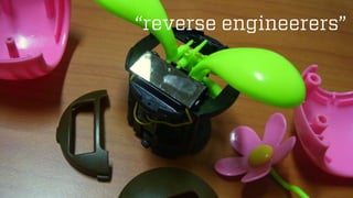 @wilreynolds 
“reverse engineerers”  