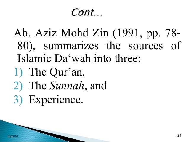 Method Of Dakwah (1)