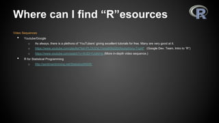 R Programming Overview | PPT