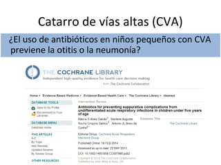 Antibióticos dispensados 
por persona año 
3 a 24 meses 
2 a 4 años 
4 a 6 años 
6 a 12 años 
12 a 18 años 
 