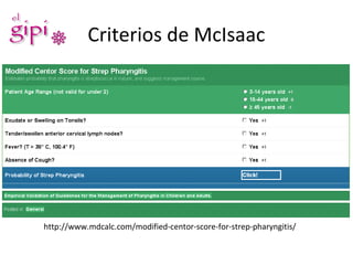 Otitis media aguda (OMA) 
Efecto del uso de antibióticos NNTB o NNTD 
Otitis contralateral 11 
Perforación timpánica 33 
Recurrencia - 
Complicaciones (mastoiditis) - 
Timpanometría a las 4-6 sem y a los 3 meses - 
Vómitos, diarrea o exantema 14 
NNTB: n.º necesario de tratamientos para beneficiar 
NNTD: n.º necesario de tratamientos para dañar 
2013 
 