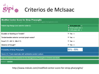 Otitis media aguda (OMA) 
Uso de antibióticos vs. actitud expectante NNTB o NNTD 
Dolor a los 3-7 días - 
Perforación timpánica - 
Recurrencia - 
Complicaciones (mastoiditis) - 
Vómitos, diarrea o exantema 9 
NNTB: n.º necesario de tratamientos para beneficiar 
NNTD: n.º necesario de tratamientos para dañar 
2013 
 