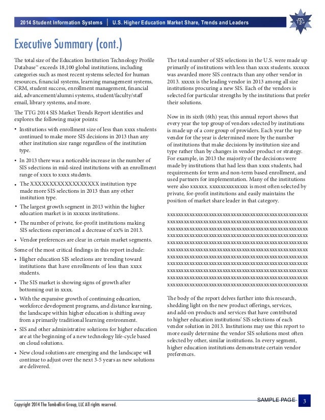 technology report template
