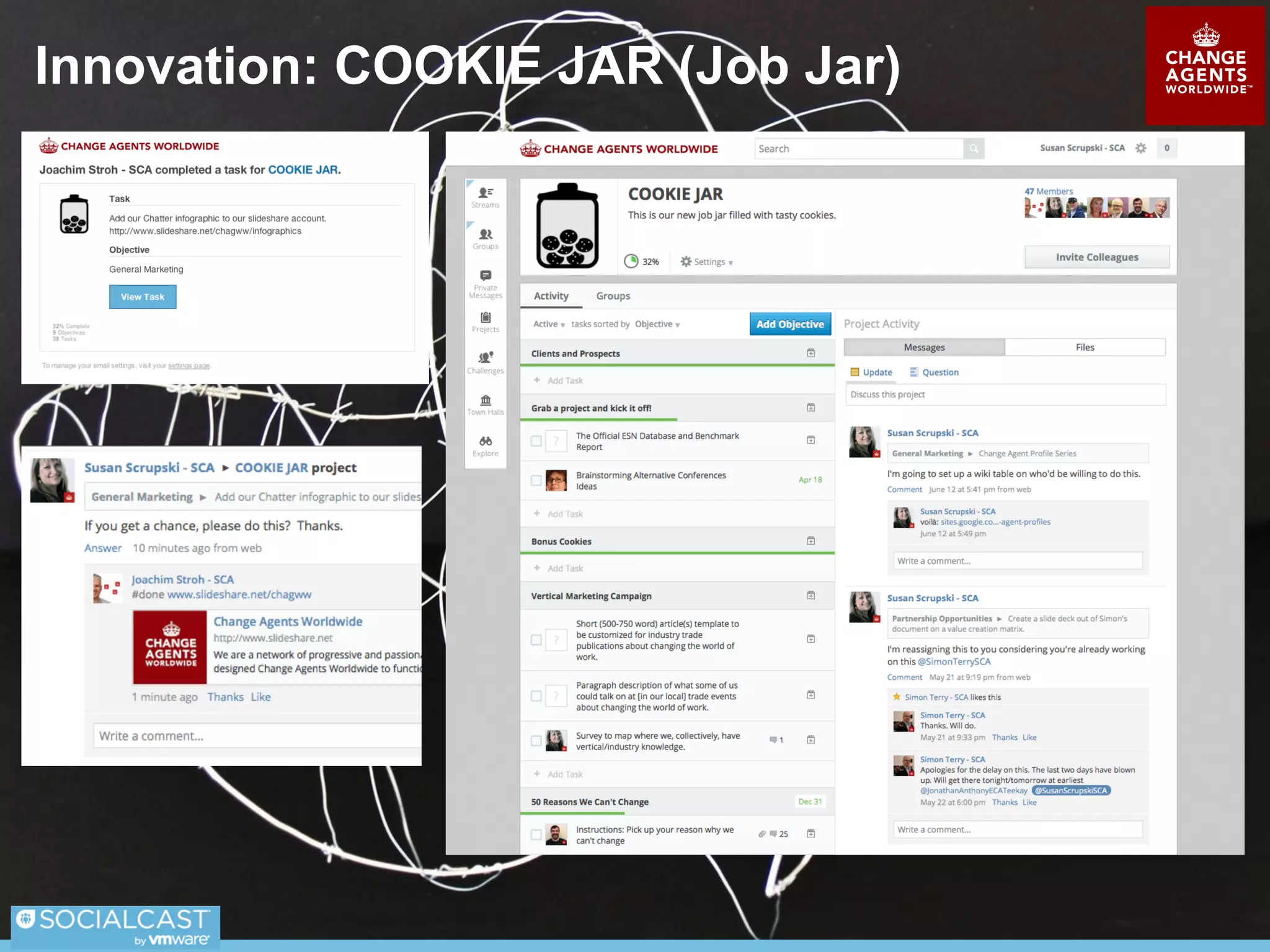 Innovation: GREEN ROOMS
 