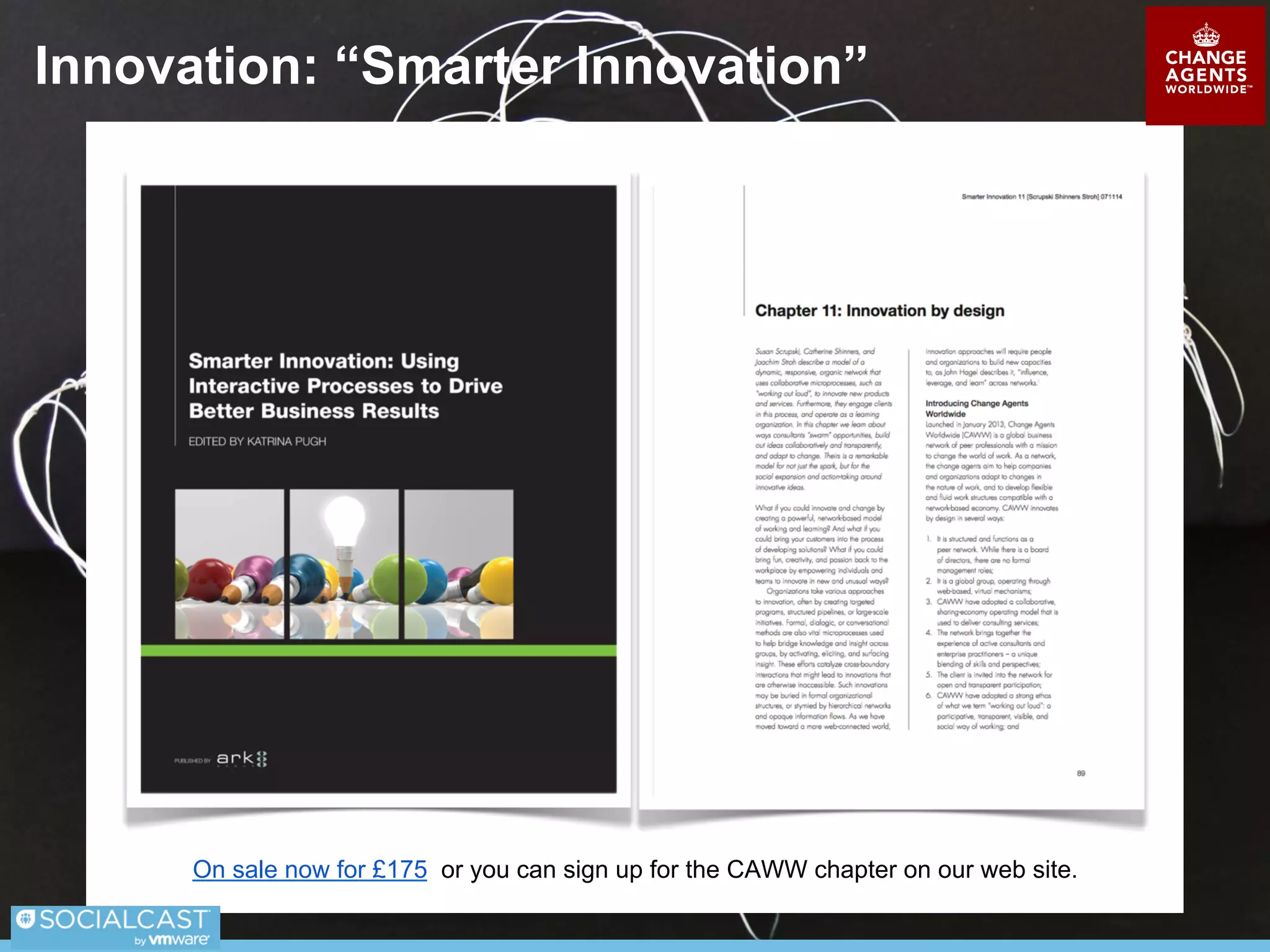 Innovation: COOKIE JAR (Job Jar)
 