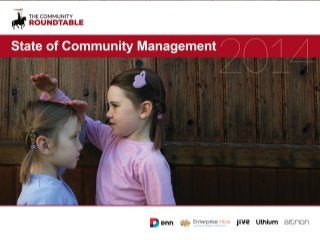 1
State  of  Community  Management  2014
 