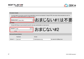 ? 2014 IBM Corporation67
ޤʤ#2
ޤʤ#1ϲҪ
 
