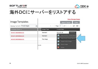 ? 2014 IBM Corporation98
ģä˥`Щ`ꥹȥ
 