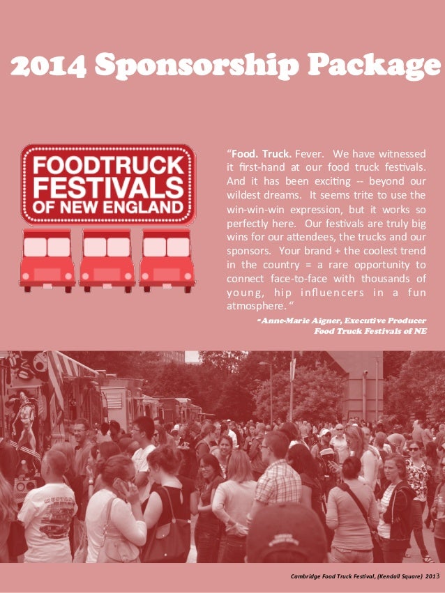 Food Festival Sponsorship Packages Food Festival Sponsorship Packages
