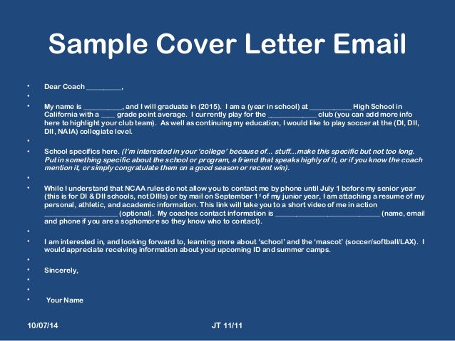 academic cover letter examples