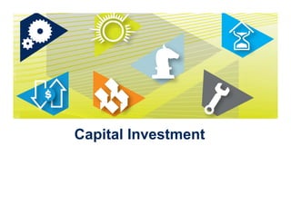 Capital Investment 
 