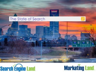 BIGGEST
SEARCH STORY
OF THE
YEAR SO FAR?
The State of Search
#SearchEx Elisabeth Osmeloski // @elisabethos
 