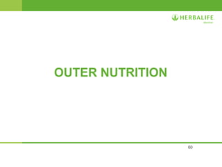60 
OUTER NUTRITION 
 