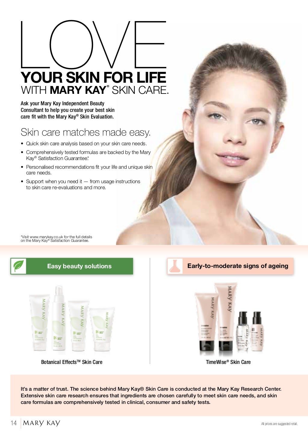 Mary Kay 2014 summer look book