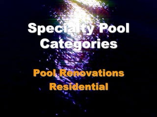 Award of Merit
Pool Environments, Inc.
Plano, TX

 