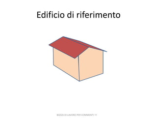Edificio di riferimento

BOZZA DI LAVORO PER COMMENTI !!!

 