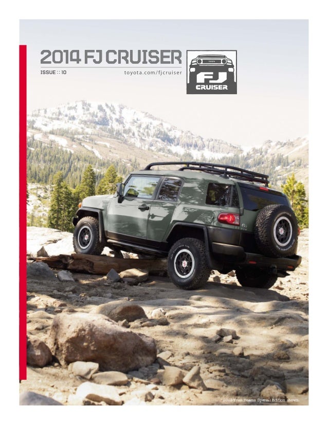 2014 Toyota Fj Cruiser Brochure At Toyota Dealer Serving Peoria