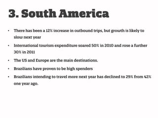 2014 Travel & Tourism Trends