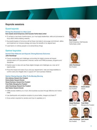 2014 Trip Report Gartner IT Financial, Procurement & Asset Management