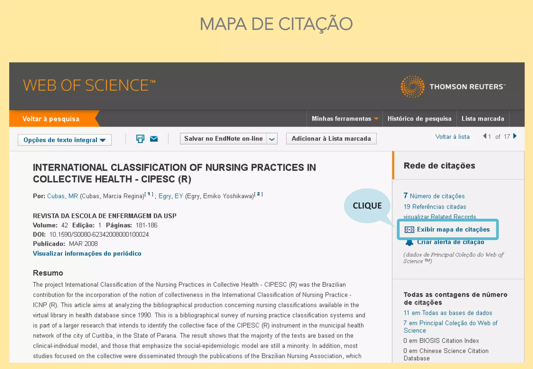 5	
  
MAPA DE CITAÇÃO
CLIQUE	
  	
  
 