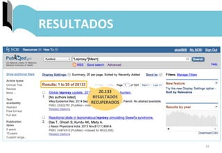 10	
  
RESULTADOS	
  
20.133	
  
RESULTADOS	
  
RECUPERADOS	
  
 