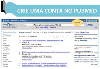 Tutorial PubMed - módulo intermediário