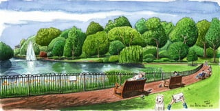 런던 세인트 제임스 공원