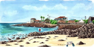 제주 애월 봄날 카페