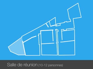 Salle de réunion (10-12 personnes)
 